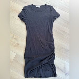 Pink Lily - black t shirt dress